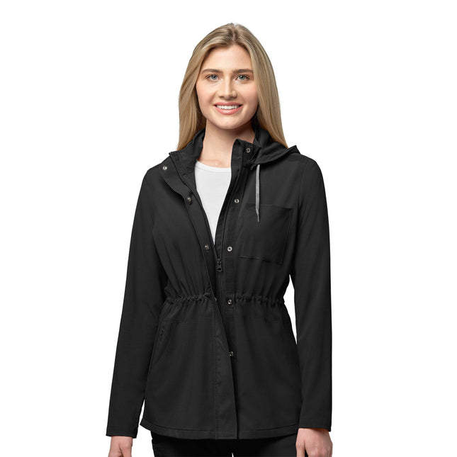 Women's Convertible Hood Fashion Jacket.