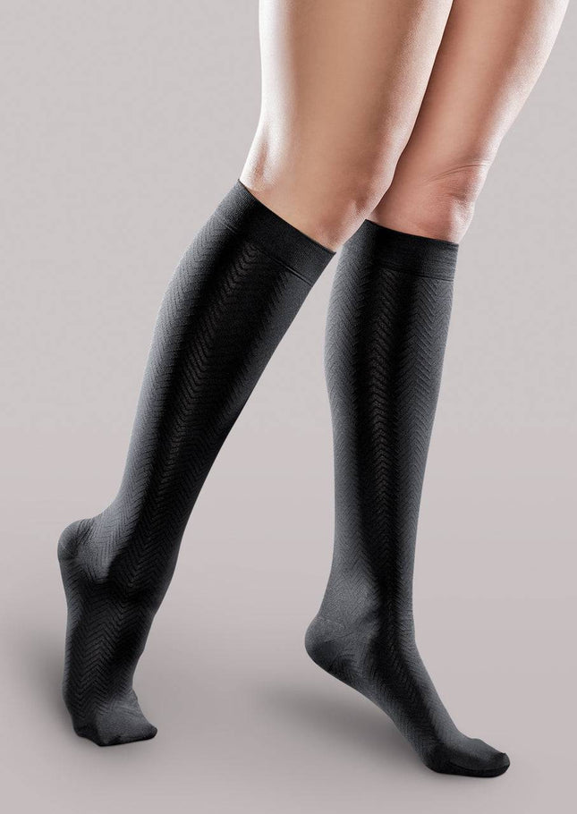 Therafirm Ease Microfiber Women's Moderate Support Knee Highs.