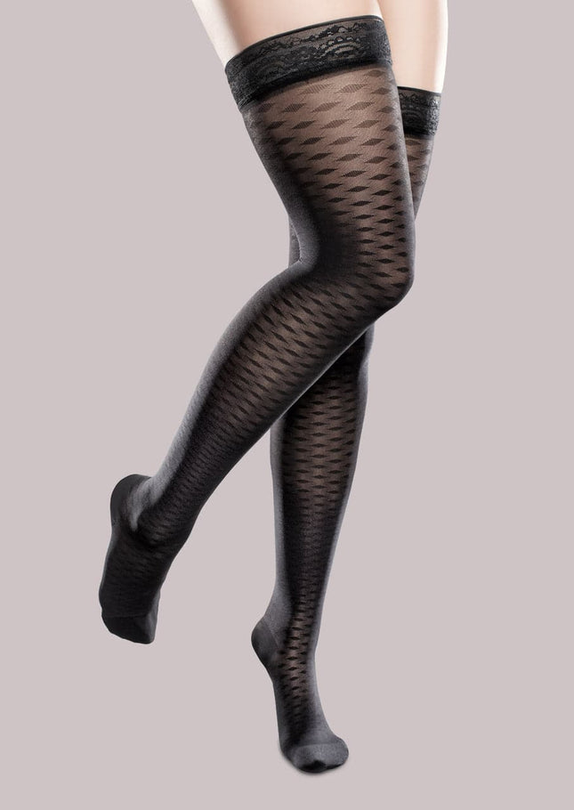 Therafirm Sheer Ease Women's Moderate Support Thigh High.