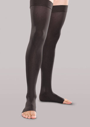 Therafirm Moderate Support Open-Toe Thigh High Stocking - USA Medical Supply 