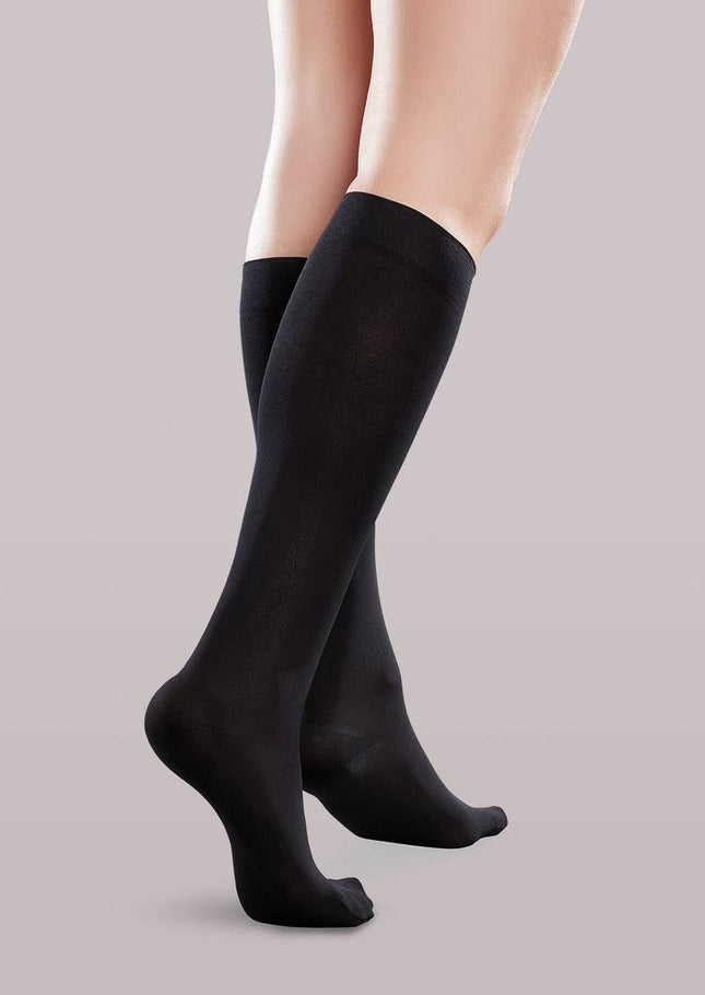 Knee High Compression Stockings  Medi Flat Knit Gradient Compression