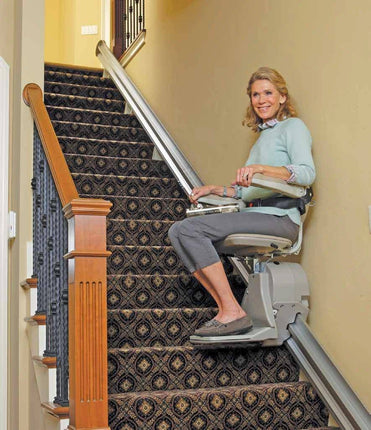 Refurbished Bruno Elan 3000 Stairlift Straight Rail with 1 Year Warranty - Footit Medical, CPAP, Stairlift, Orthotic, Prosthetic, & Mobility Supply