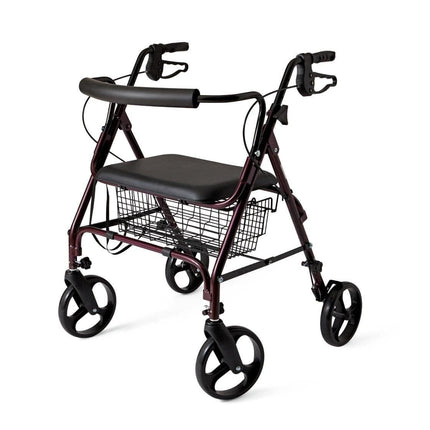 Standard Bariatric Heavy Duty Rollator - Footit Medical, CPAP, Stairlift, Orthotic, Prosthetic, & Mobility Supply