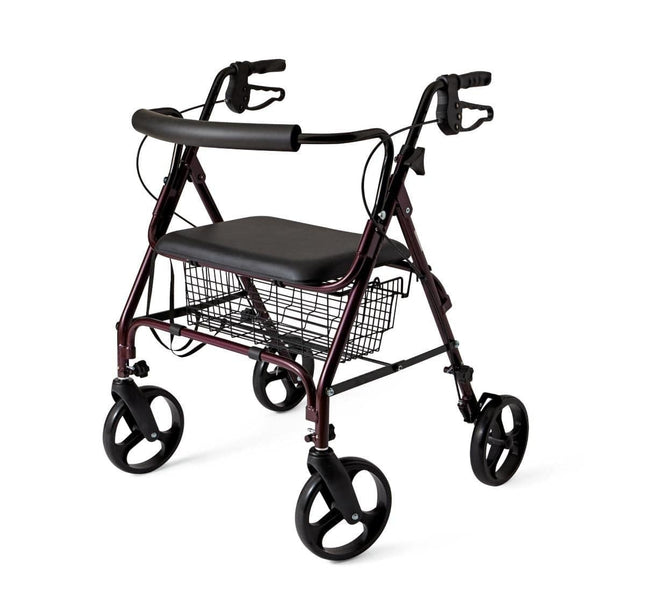 Standard Bariatric Heavy Duty Rollator - Footit Medical, CPAP, Stairlift, Orthotic, Prosthetic, & Mobility Supply
