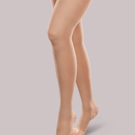 Therafirm Ease Opaque Unisex Firm Support Open-Toe Thigh High - USA Medical Supply 