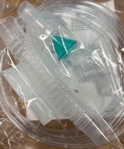 Nebulizer Kit Salter Labs Premium with Tubing, Chamber, Mouthpiece, & Corrugated Exhalation Tubing.