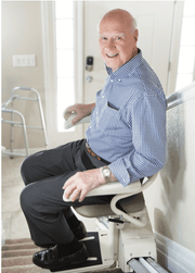 New Folding Rail Harmar Pinnacle SL300 Stairlift Straight Rail