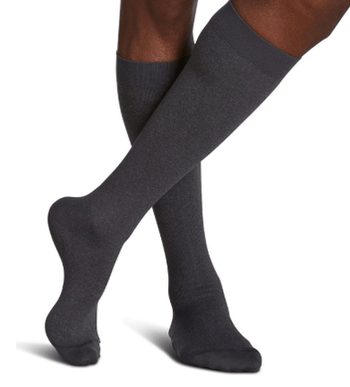 183 Microfiber Shades for Men by Sigvaris Knee High Calf Compression Stockings 15-20mmHg - USA Medical Supply