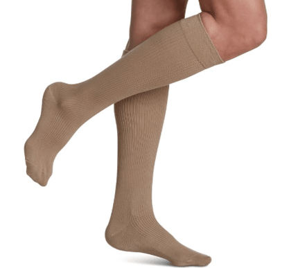146 Casual COTTON for Women by Sigvaris Knee High Calf Compression Stockings 15-20mmHg - USA Medical Supply