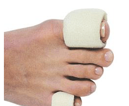 Tubular Foam Toe Bandages 3PK.