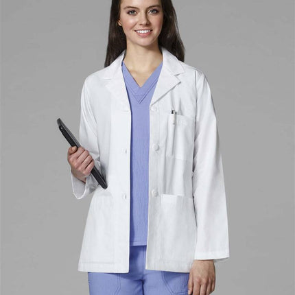 WonderWink Women's Consultation Coat in White - USA Medical Supply 