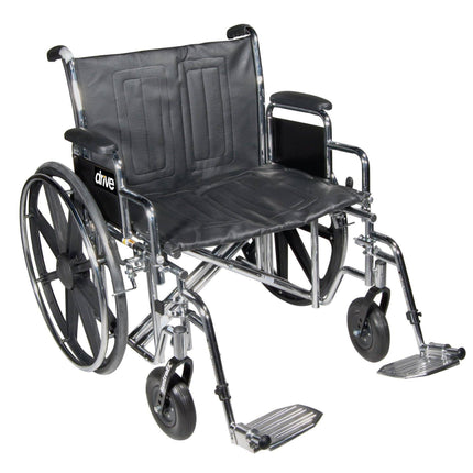 Bariatric Extra Wide Wheelchair with 1 Year Warranty! 450LBS Capacity.
