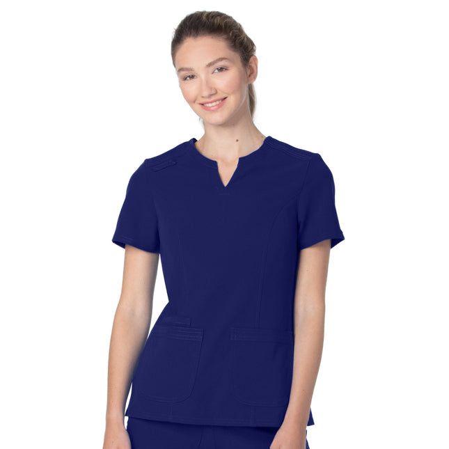 Urbane Icon Women's 3-Pocket V-Neck Scrub Top 9730TZ - USA Medical Supply 