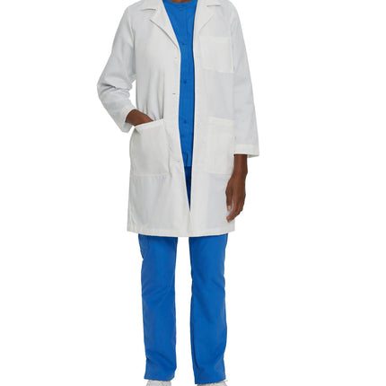 Landau Women's 5-Pocket Full-Length Lab Coat 3153 - USA Medical Supply 