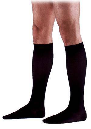 232 SEA ISLAND COTTON FOR MEN by Sigvaris Calf w/Grip Top Knee High Calf Compression Stockings - Footit Medical, CPAP, Stairlift, Orthotic, Prosthetic, & Mobility Supply