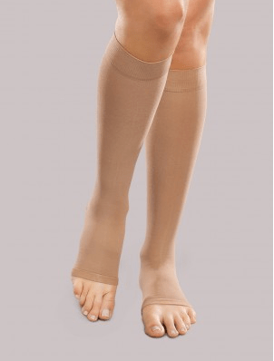 Ease Opaque Open Toe Knee Highs Men/Women - Footit Medical, CPAP, Stairlift, Orthotic, Prosthetic, & Mobility Supply