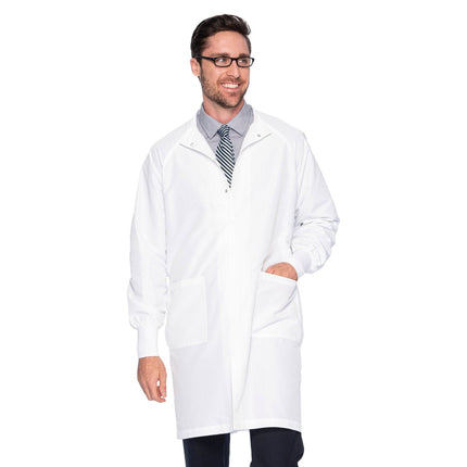 Landau Unisex 2-Pocket Full-Length Lab Coat 9135-20 - USA Medical Supply 