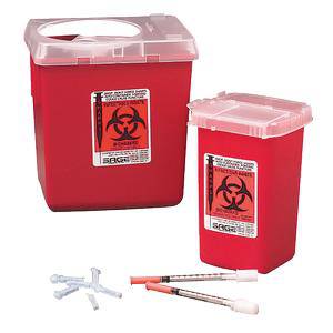 SharpSafety Sharps 1 quart Container.