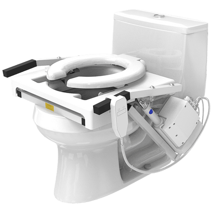 Copy of EZ ACCESS Elongated Toilet Riser Electric Automatic Incline Lift Seat - Footit Medical, CPAP, Stairlift, Orthotic, Prosthetic, & Mobility Supply
