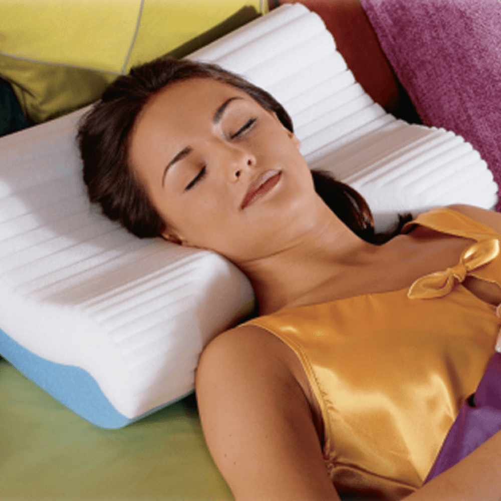 Memory Foam Wedge Contour Leg Pillows Cushy Form Knee Pillow for Side  Sleepers